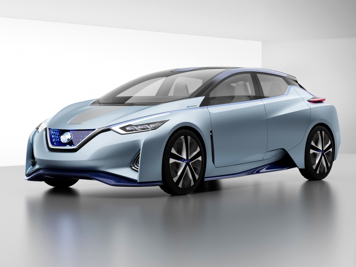 Nissan Leaf-2: карбоновый, автономный, индуктивный