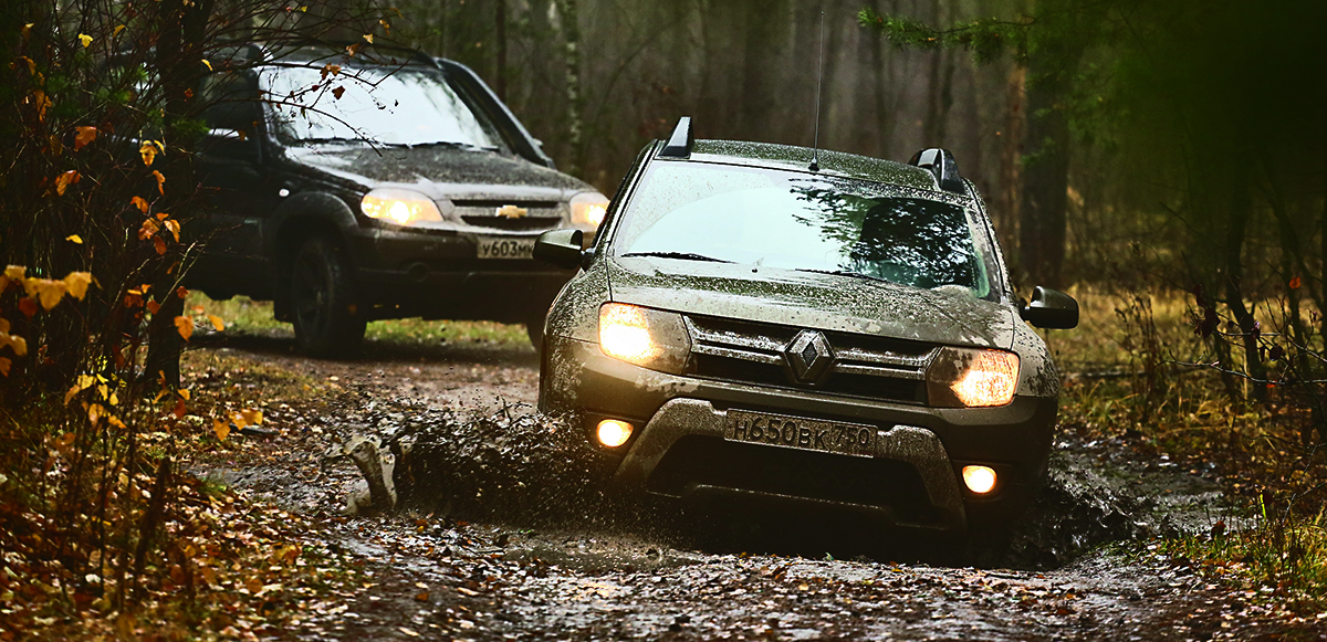 Сравнительный тест по бездорожью Test4x4