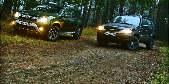 Chevrolet Niva против Renault Duster