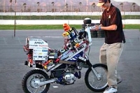 Google изготовил беспилотный мотоцикл