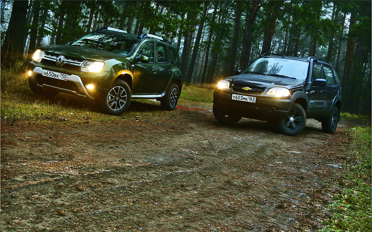 Chevrolet Niva против Renault Duster