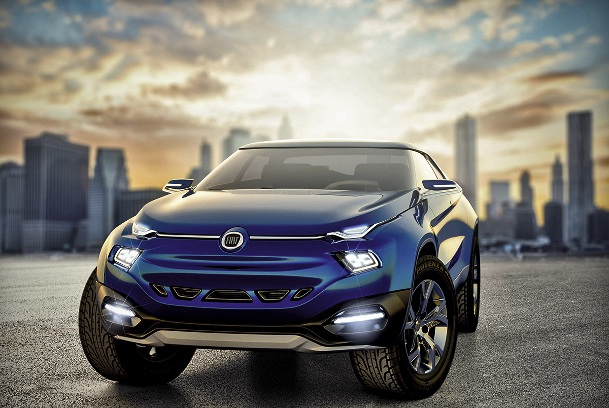 Элегантный, как пикап: Fiat FCC4 Concept2014