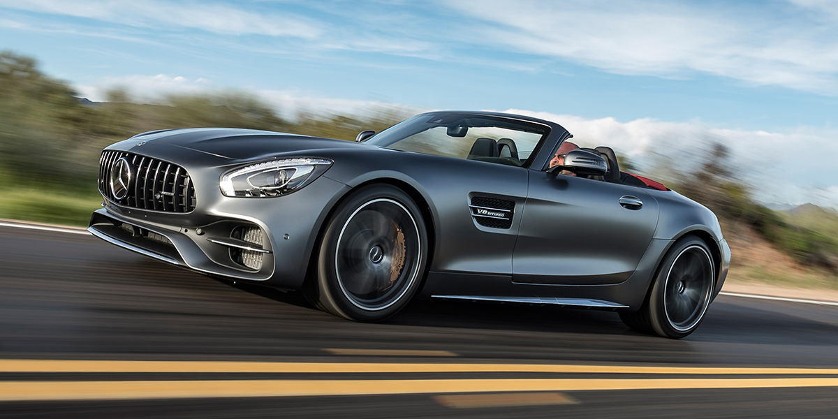 AMG GT C Roadster: В горах, среди кактусов