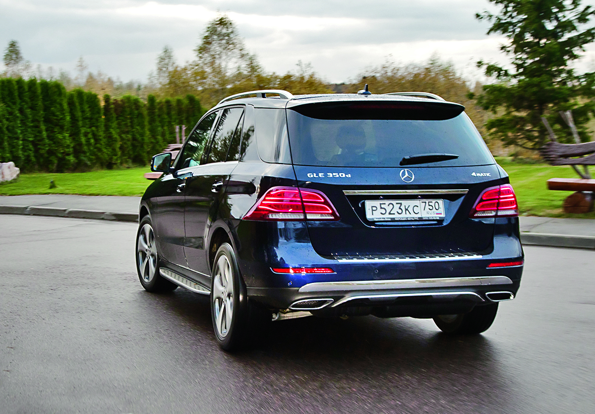 Тест-драйв Mercedes GLE 350D Тест-драйв Mercedes GLE 350D