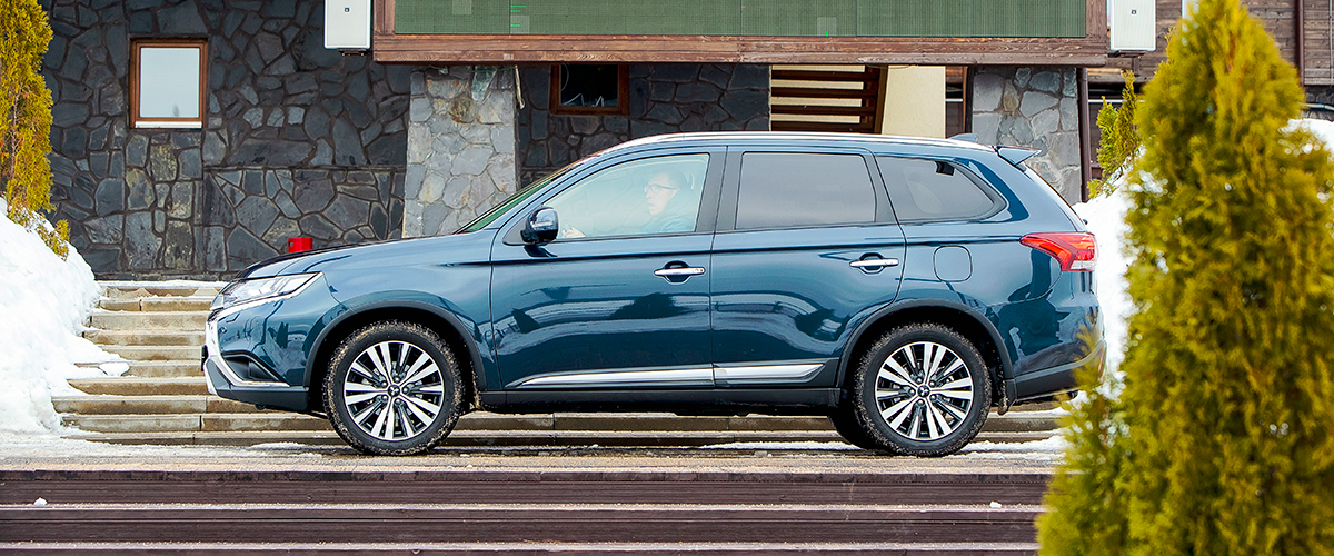 Mitsubishi Outlander: Между небом и льдом Mitsubishi Outlander: Между небом и льдом