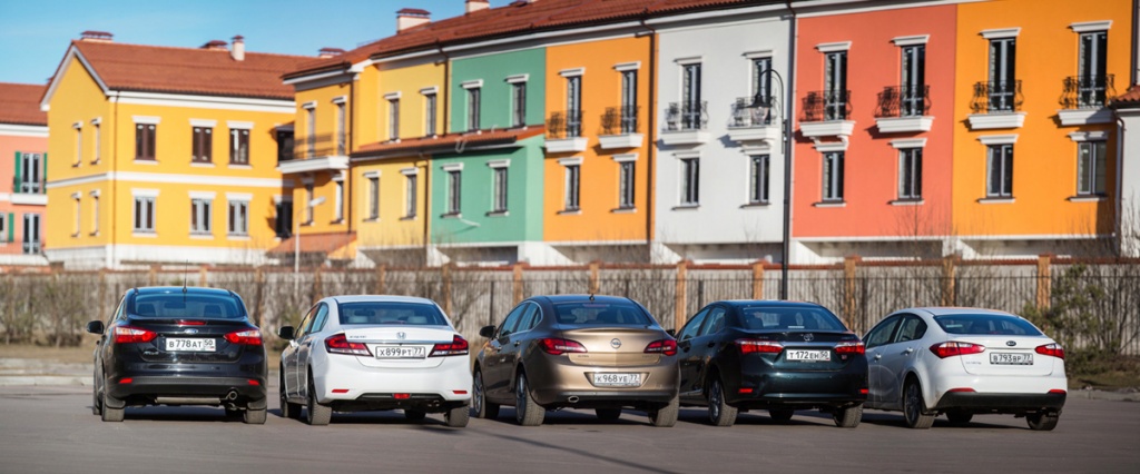 Ford Focus, Honda Civic, Opel Astra, Toyota Corolla, KIA Cerato