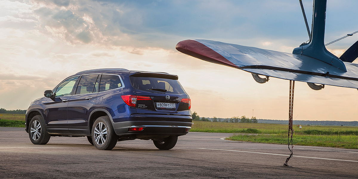 Honda Pilot: А девушки потом!
