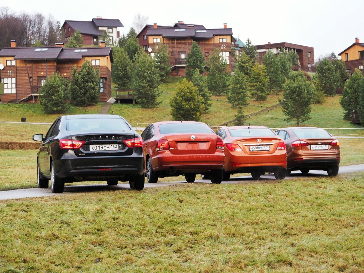 Lada Vesta против всех