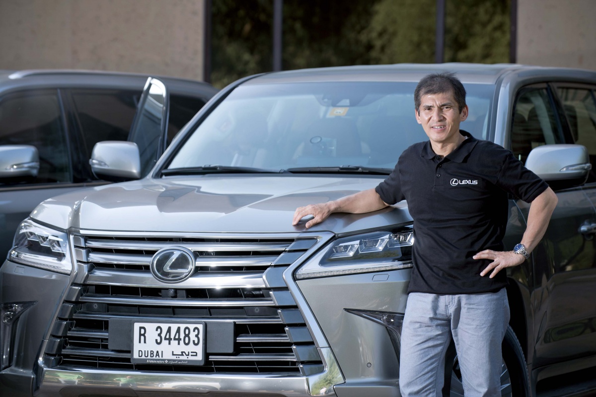 LX Cадаеши Кояри, главный инженер Lexus LX.