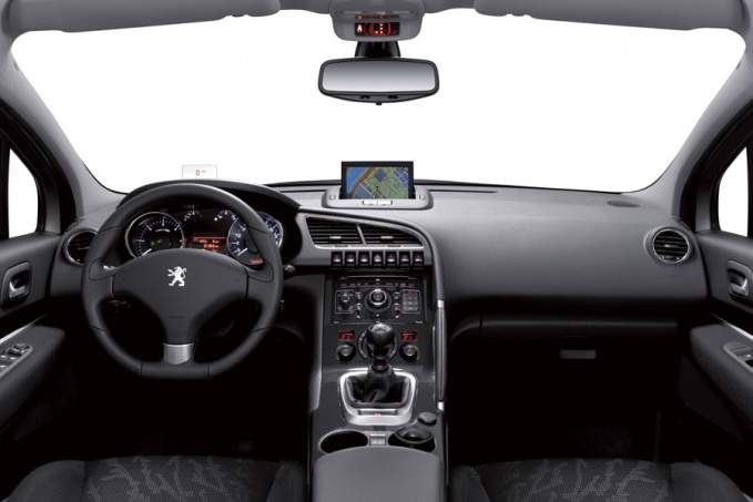 Peugeot 3008: вид внутри