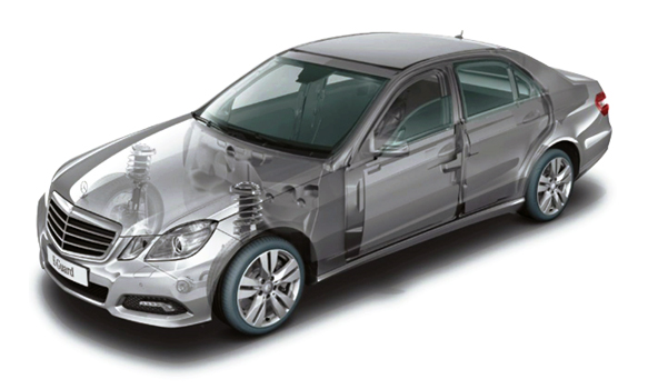 Mercedes E Guard 2010