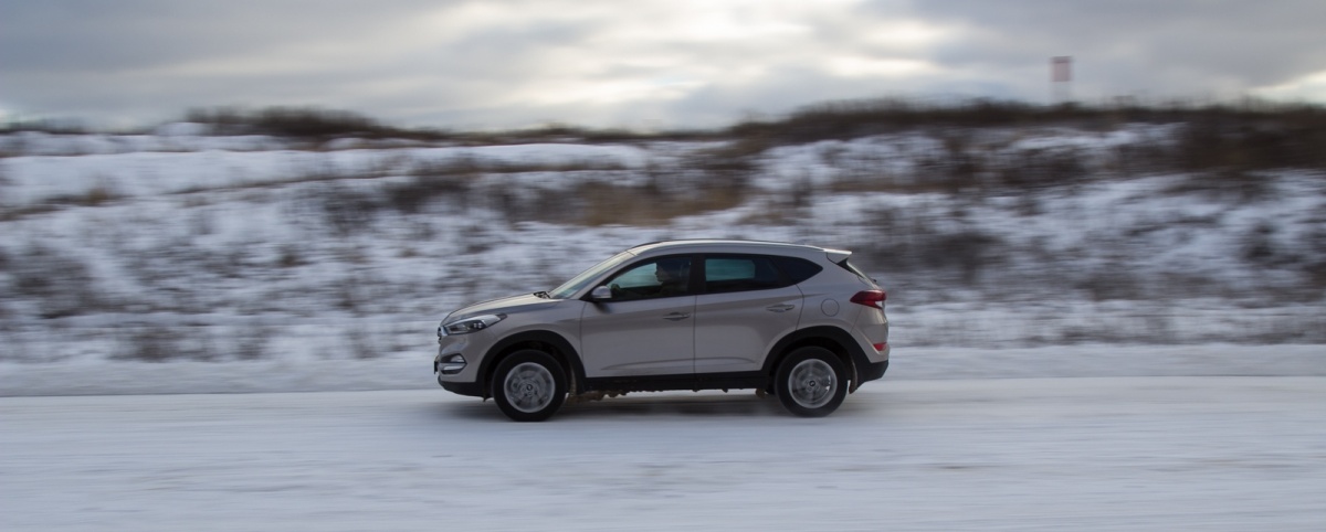 первый тест-драйв Hyundai Tucson первый тест-драйв Hyundai Tucson