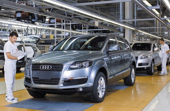 Audi начнет сборку своих машин в Калуге в ноябре