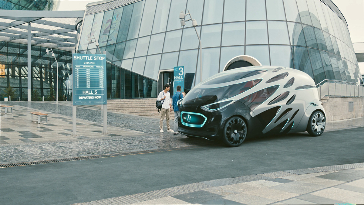 Mercedes-Benz Vision Urbanetic: тотальная трансформация Mercedes-Benz Vision Urbanetic: тотальная трансформация