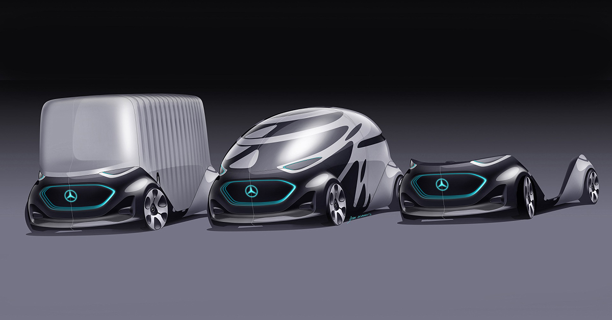 Mercedes-Benz Vision Urbanetic: тотальная трансформация Mercedes-Benz Vision Urbanetic: тотальная трансформация