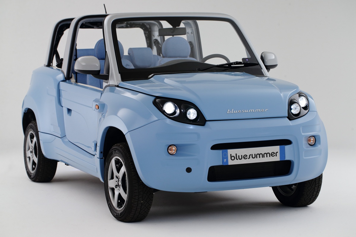 PSA будет выпускать электрический Bollore Bluesummer под видом Citroёn E-Mehari!