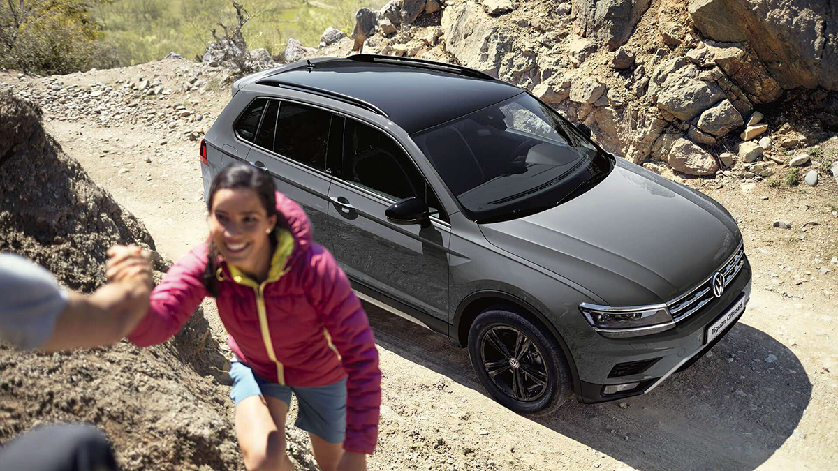 Volkswagen Tiguan Offroad: Дорогие лошади Volkswagen Tiguan Offroad: Дорогие лошади