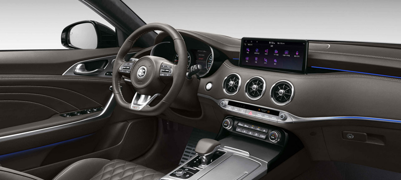 Обновленный Kia Stinger получил больше фишек