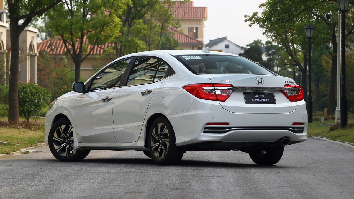 Honda Crider – лучший компактный автомобиль Honda в Китае в 2015 году