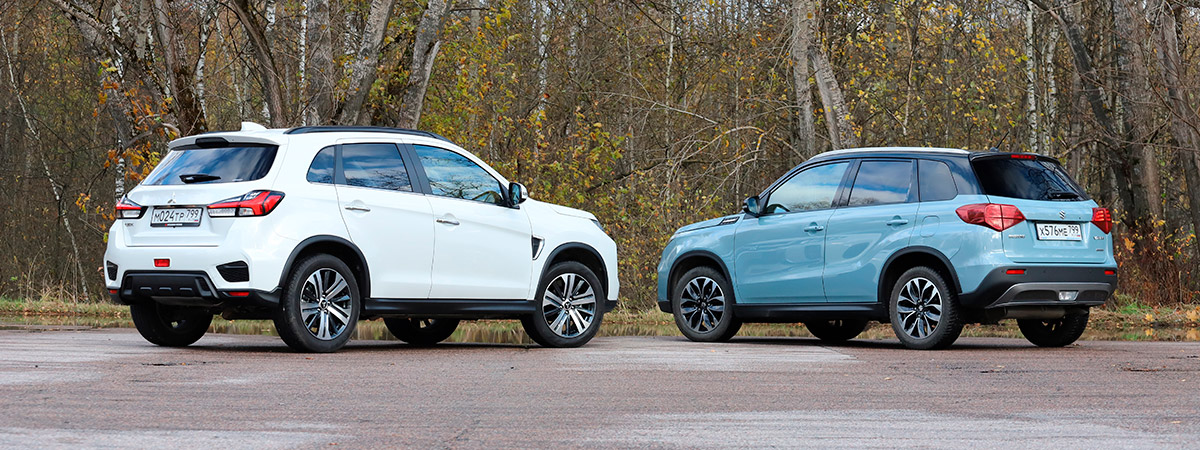 Большой тест: Mitsubishi ASX, Suzuki Vitara