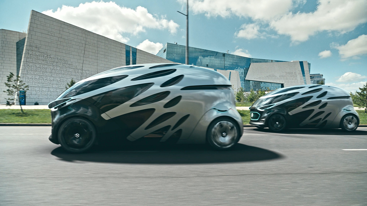Mercedes-Benz Vision Urbanetic: тотальная трансформация Mercedes-Benz Vision Urbanetic: тотальная трансформация
