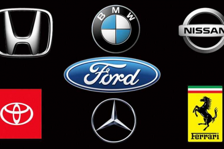 Американцы назвали самые узнаваемые автомобильные логотипы