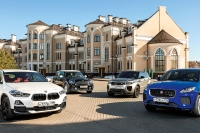 Большой тест: BMW X2, Jaguar E-Pace, MINI Countryman, Range Rover Evoque