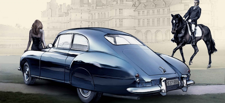 Bentley R-Type Continental H.J.Mulliner (1952) | Базовое тело