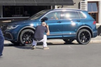 Новый Volkswagen Tiguan попался на съемках