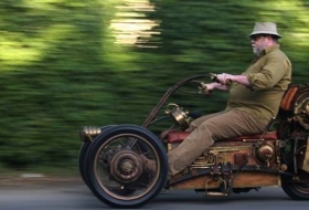 Душевный Steampunk trike