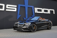Прощай, причёска: Mercedes-AMG S63 Cabrio от Posaidon получил под 1000 лошадиных сил