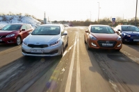 Большой тест: Kia cee'd, Nissan Tiida, Hyundai i30, Ford Focus