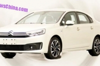 Китайский Citroen C4 рассекречен до премьеры