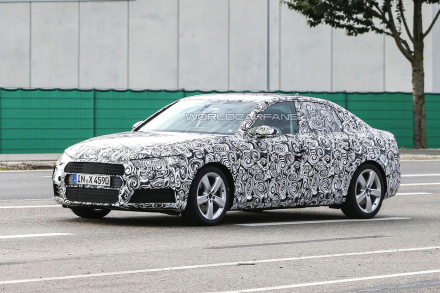 Шпионы заметили новую Audi A4