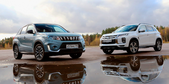 Большой тест: Mitsubishi ASX, Suzuki Vitara