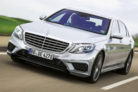 Mercedes S63 AMG засветился