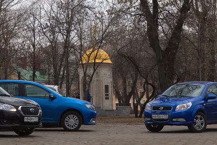 Большой тест: Datsun on-DO, Ravon Nexia R3, Renault Logan